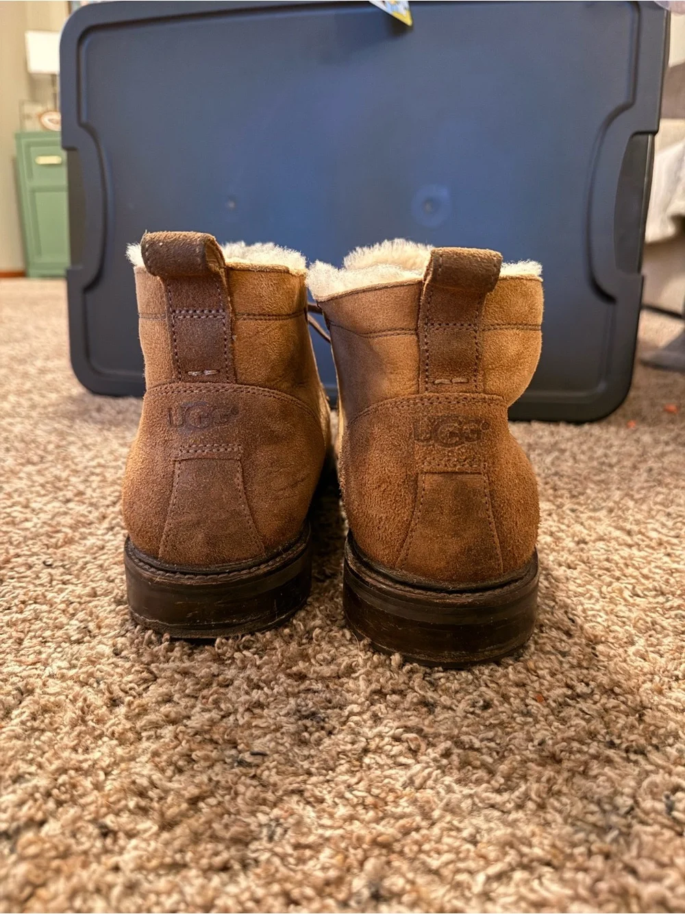 Men's Suede Lace-Up UGG boots 13